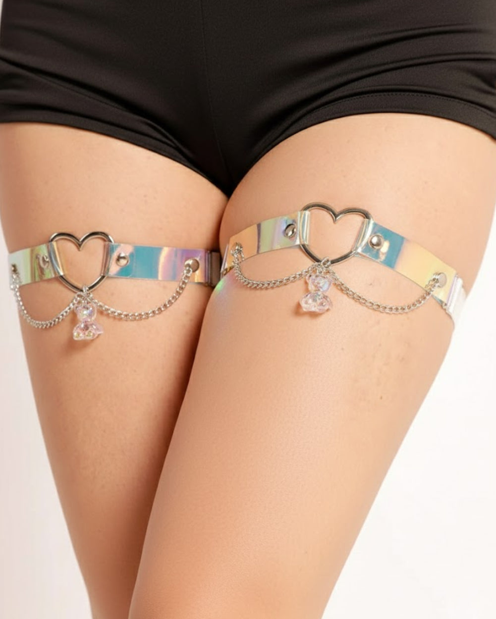 LOML Gummy Bear Holo Pair Leg Garters - Image 34578812633271