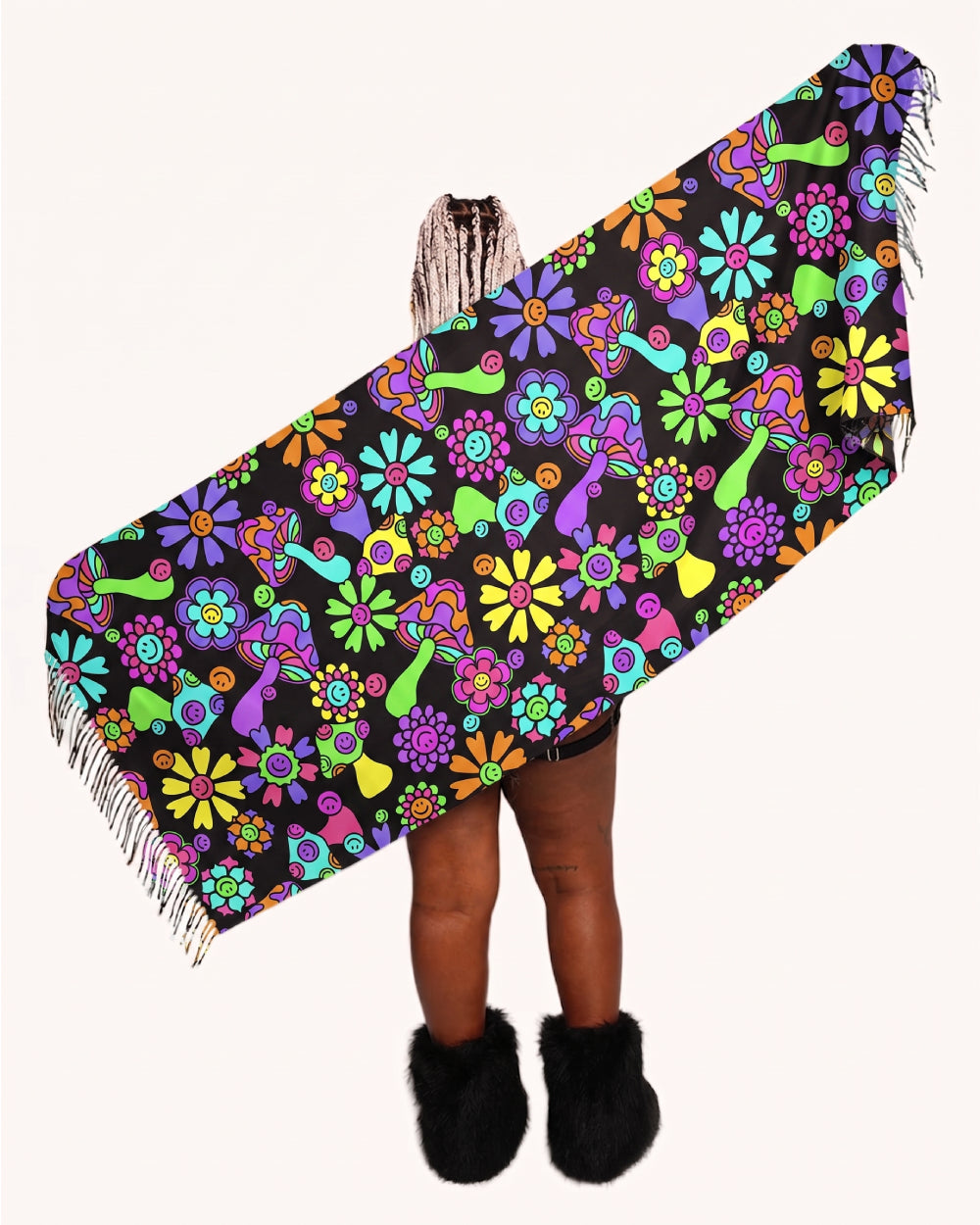 Shroom Bloom Pashmina - Image 35413298806967