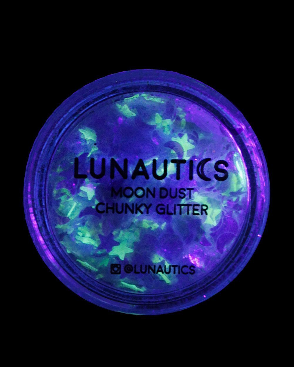 Lunautics Zenon UV Reactive Glitter - Image 31813774704823