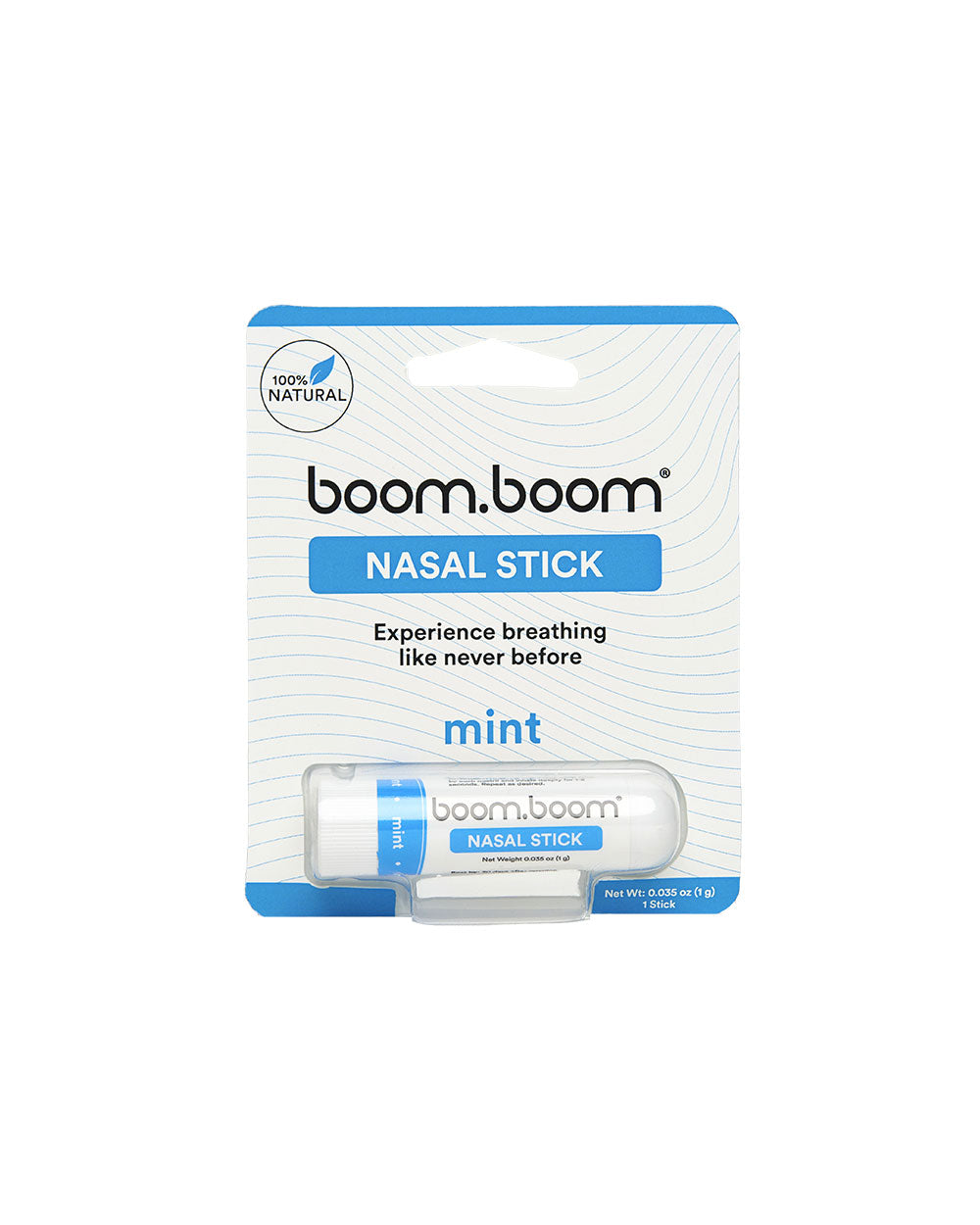 BoomBoom Refreshing Mint Inhaler-Black-Front