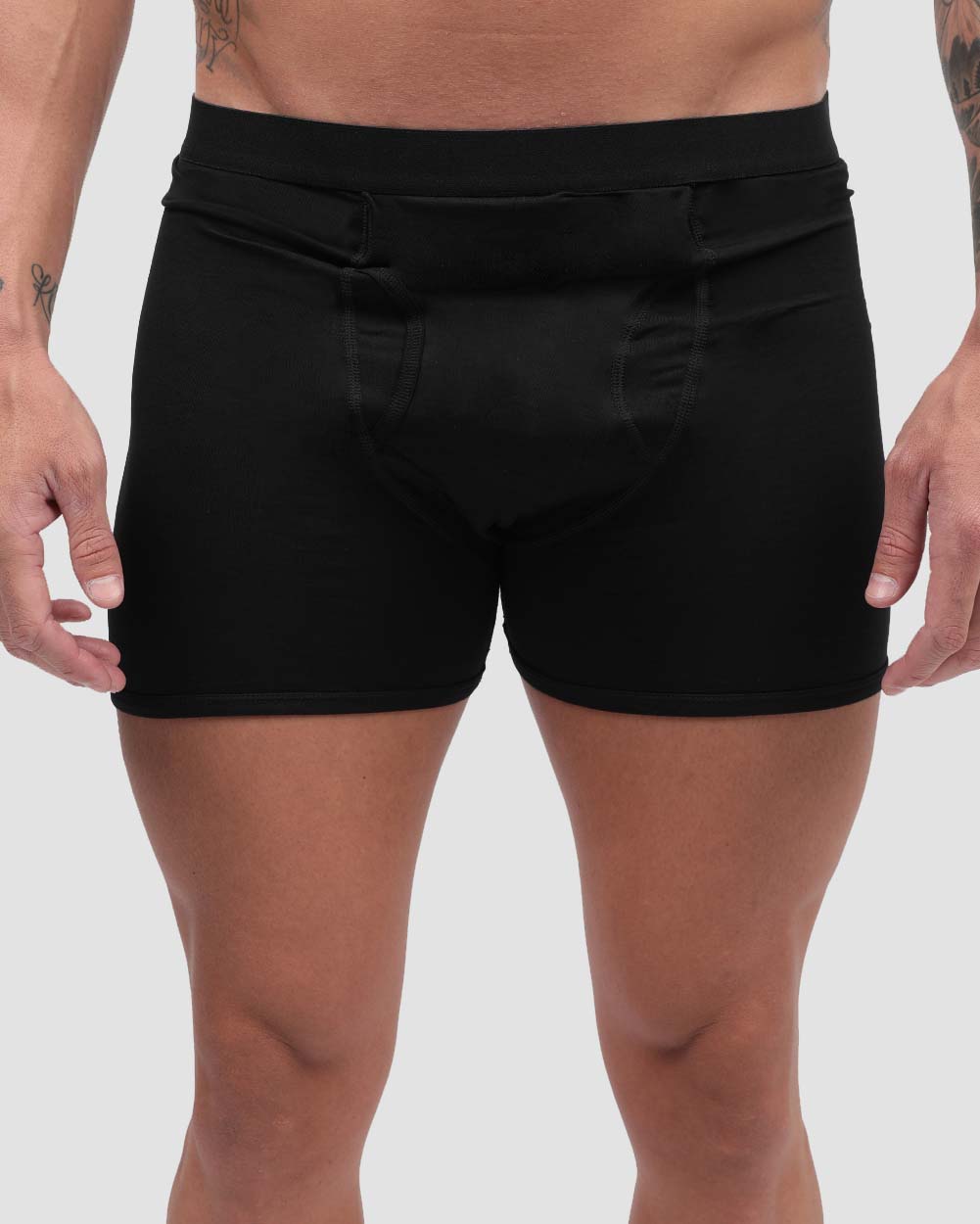 Hidden Pocket Men's Boxer Briefs-Men