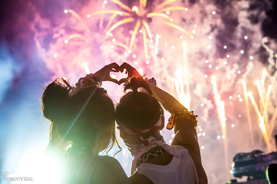 Hands Making a Heart from Insomniac Events