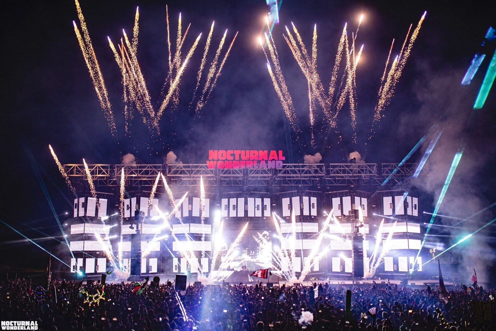 Nocturnal Wonderland Mainstage with Fireworks