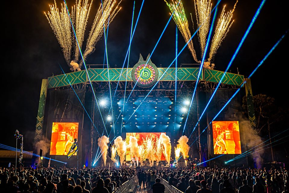 Okeechobee Mainstage at Night