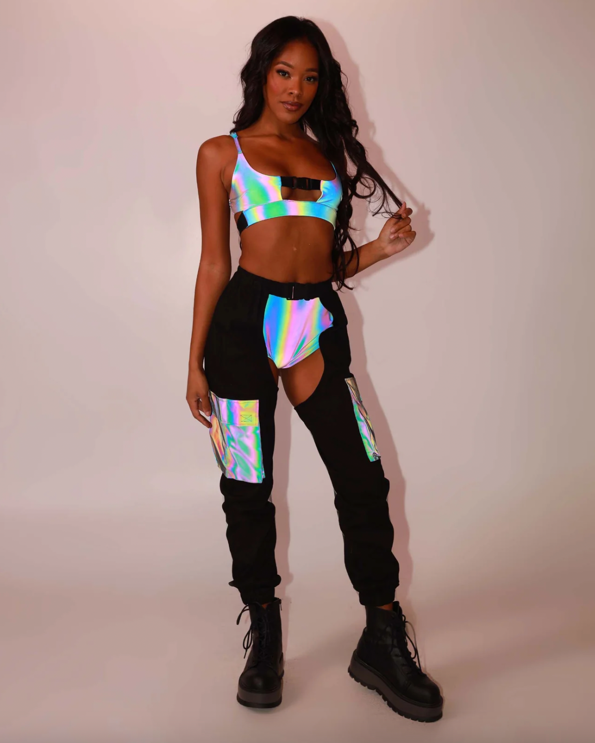 Reflective rave top online