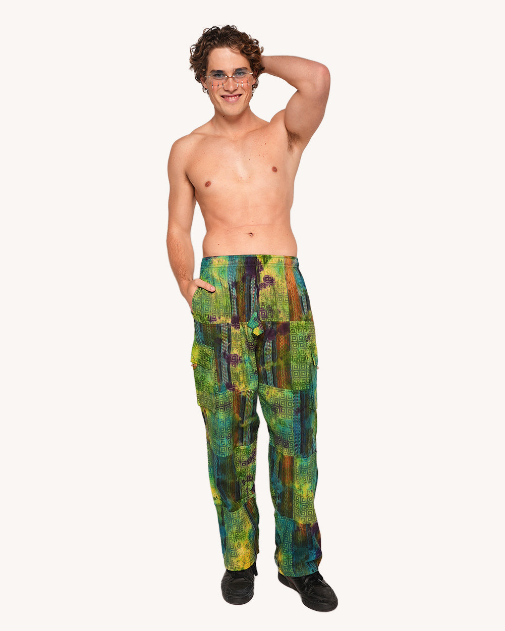 Jam Band Harem Pants-Men