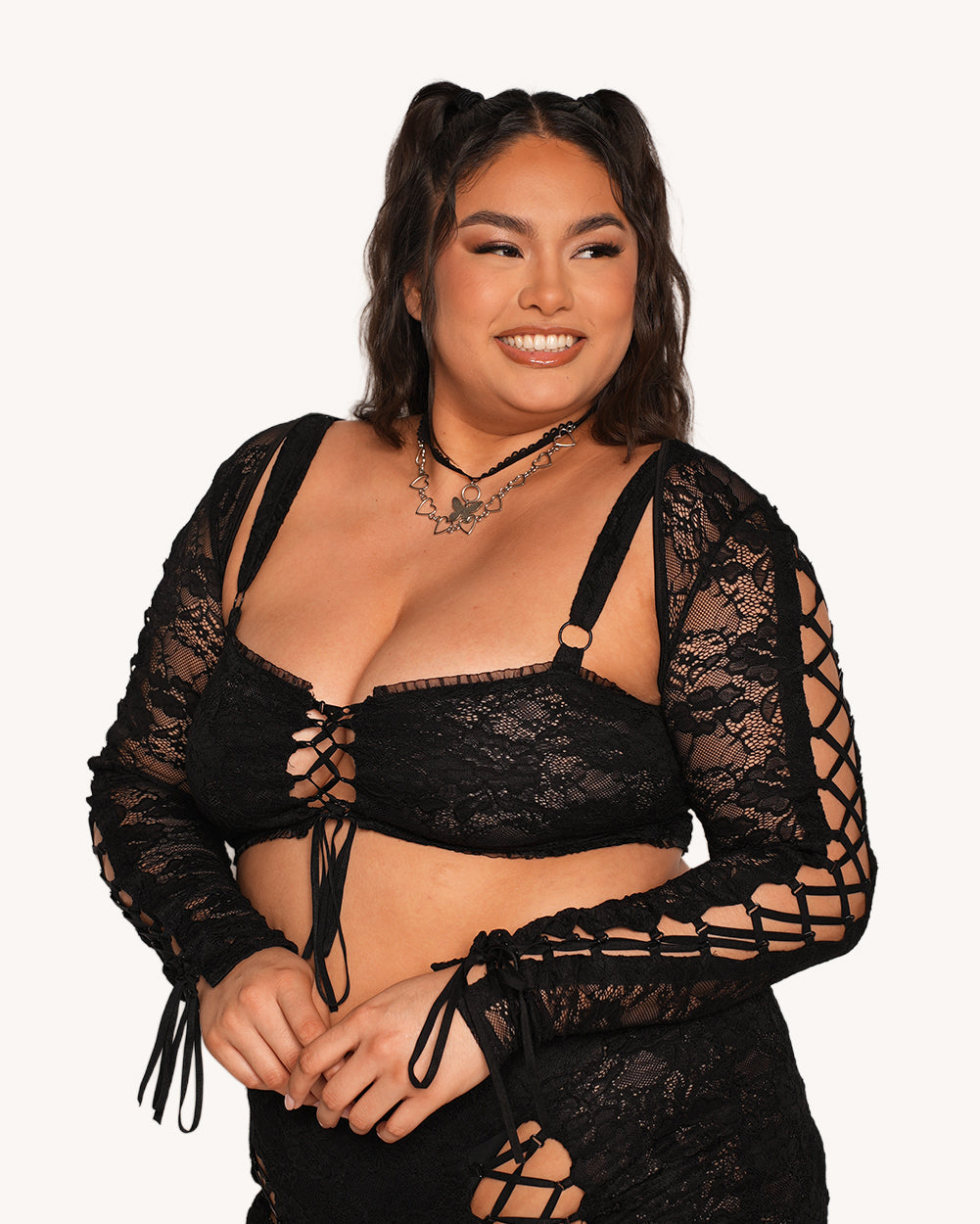 Lace Me Up Top Set - Image 34558103191735