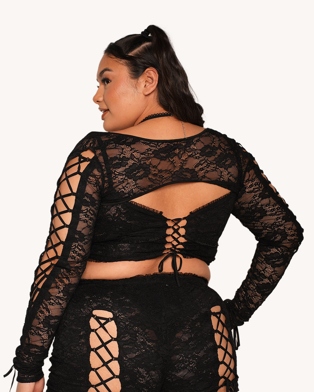 Lace Me Up Top Set - Image 34558103126199