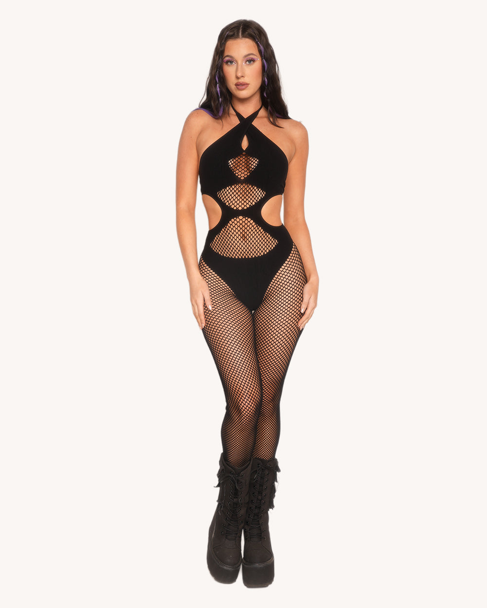 Sinful Slay Fishnet Jumpsuit - Image 34759828373687