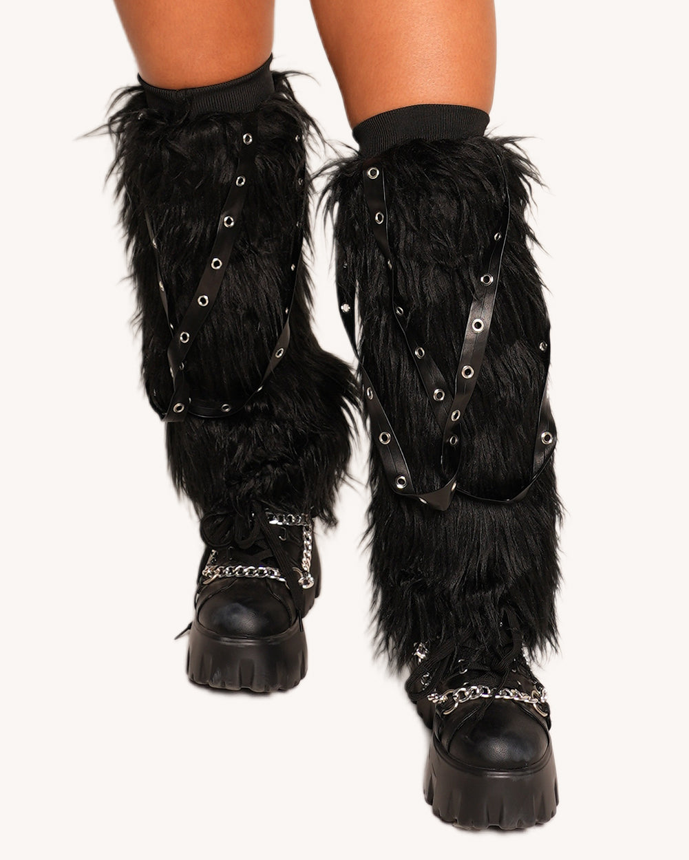 Cyberpunk Furry Leg Warmers - Image 34094258290871