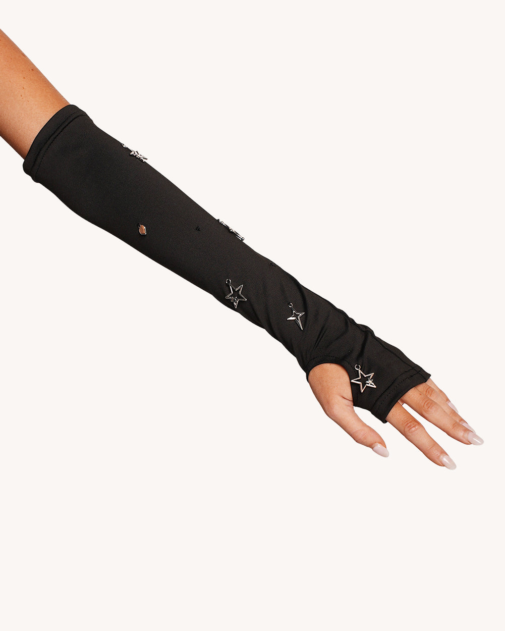 1-800 Techno Grl Halter Top with Arm Warmers - Image 3