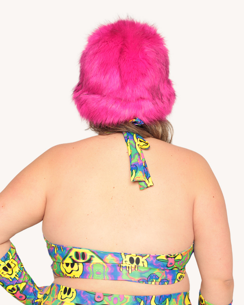 Welcome to Trippyland Halter Top with Sleeves - Image 9