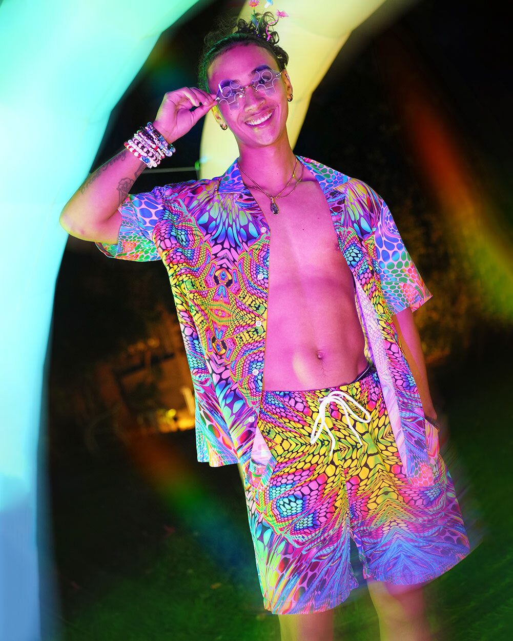 Viper Vision Camp Shorts-Men