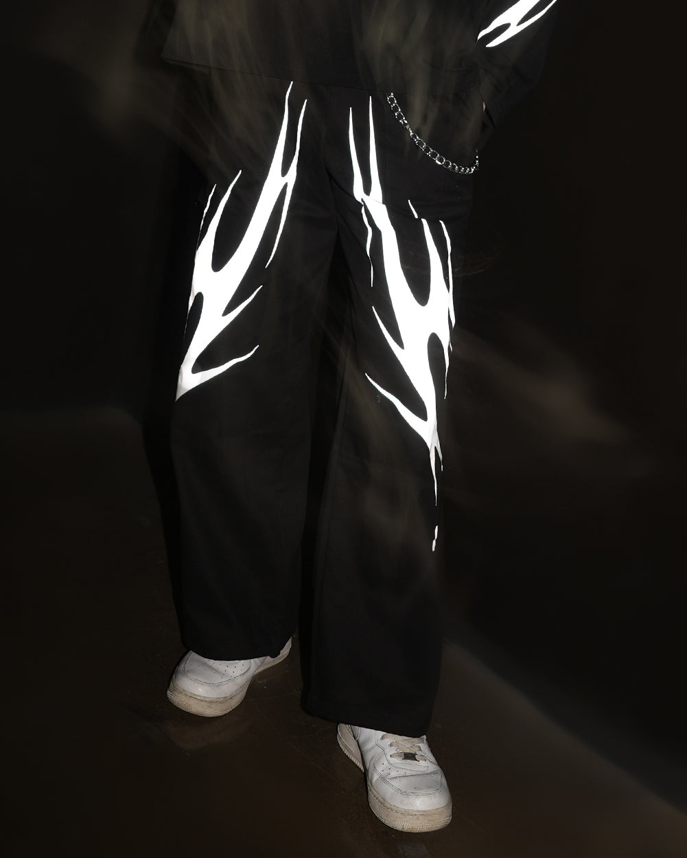 Coded in Chaos Reflective Pants-Men