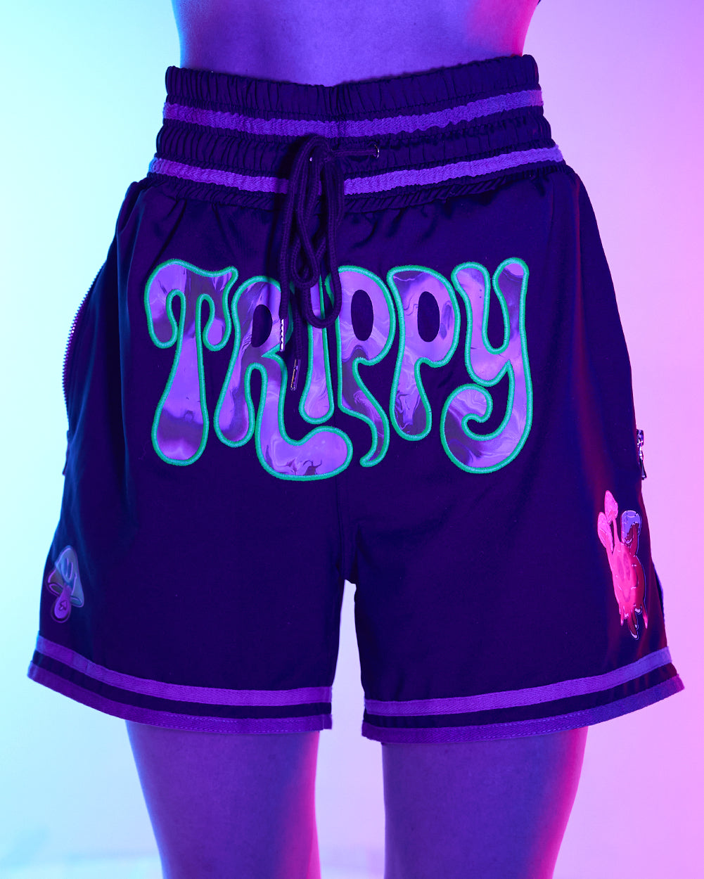 Welcome to Trippyland Boxer Shorts - Image 34720562806967