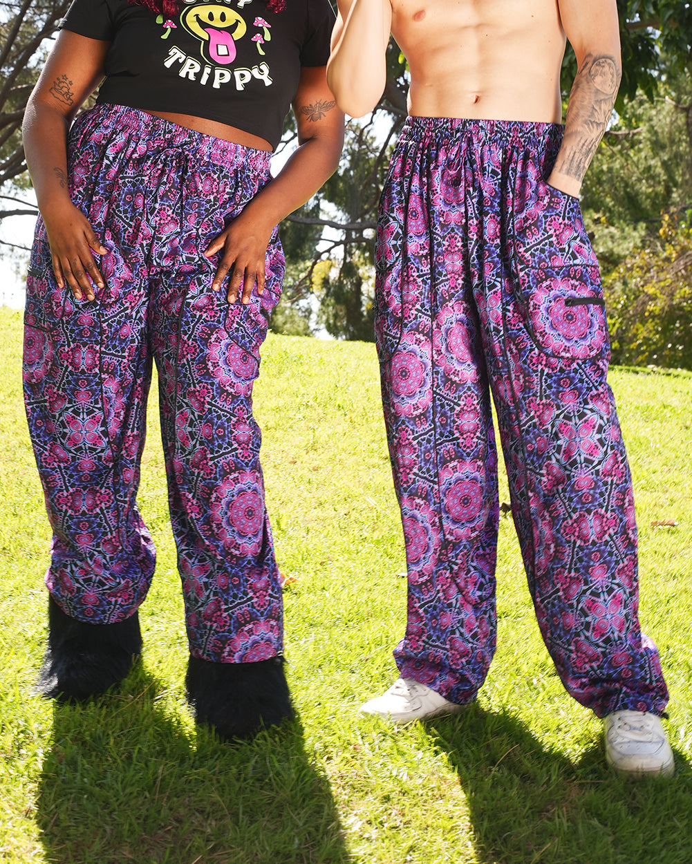Dreamwave Unisex Harem Pants - Image 35022939848887