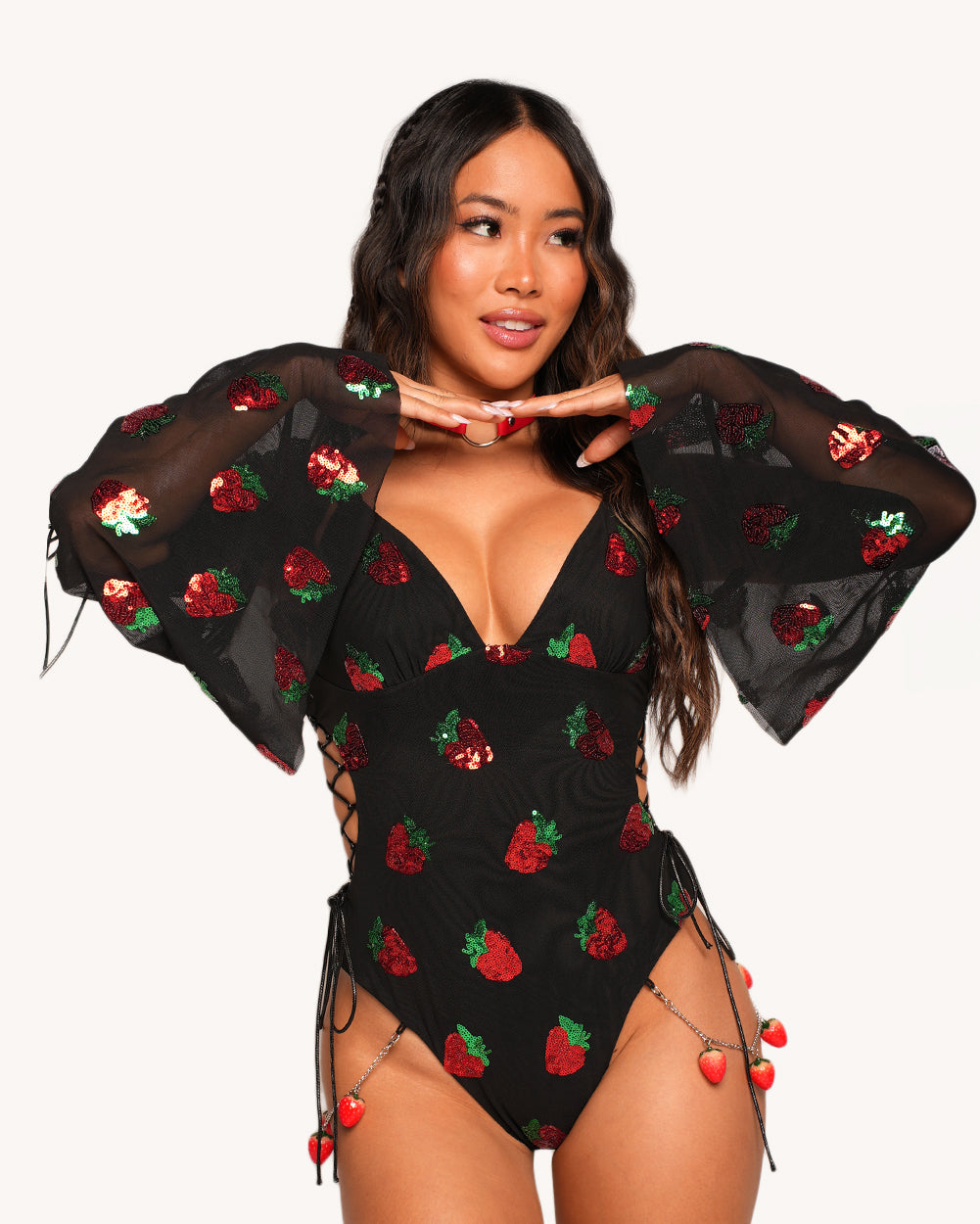 Berrylicious Babe Bodysuit and Sleeves - Image 35682708390071