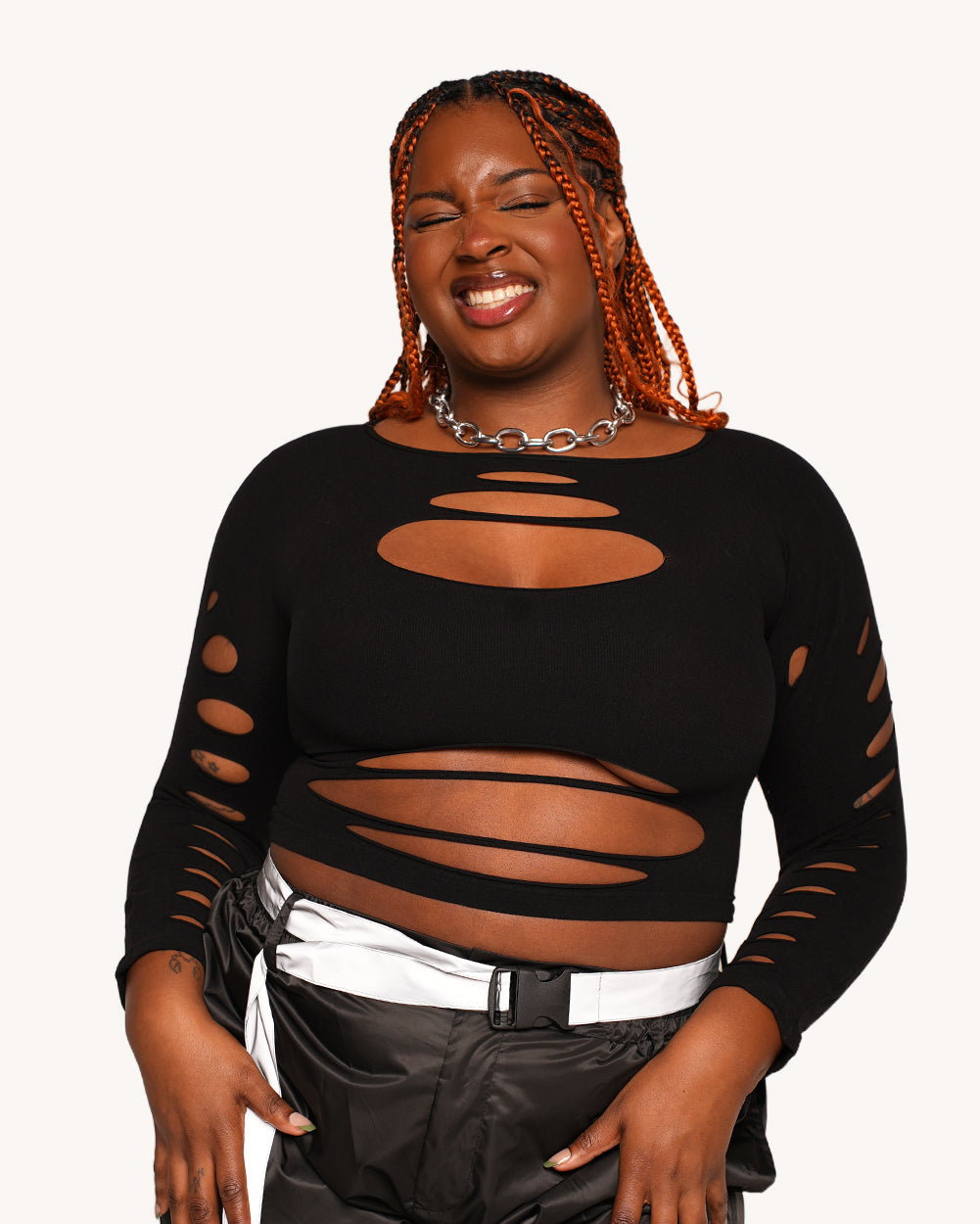 3AM Mood Long Sleeve Top - Image 33972561281207