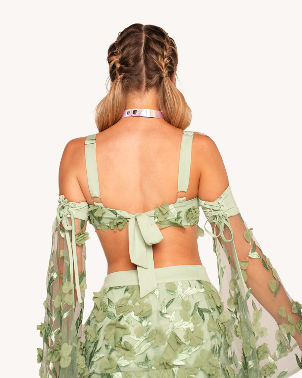 Curious Traveler Top with Sleeves - Image 2