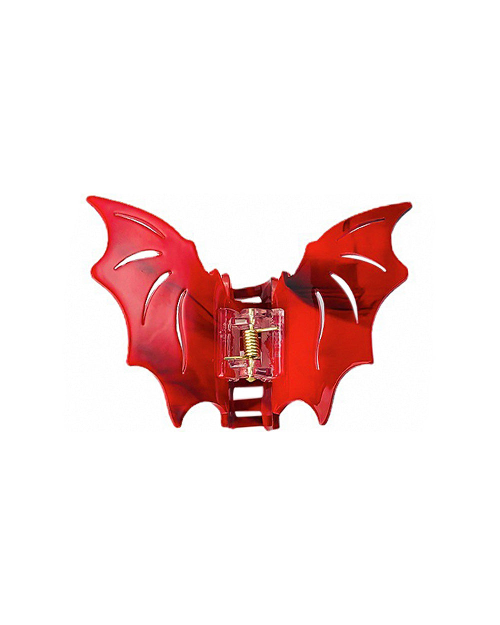 Such a Bat Girl Hair Clip-Red-Curve1-Front 2--Milani---1X