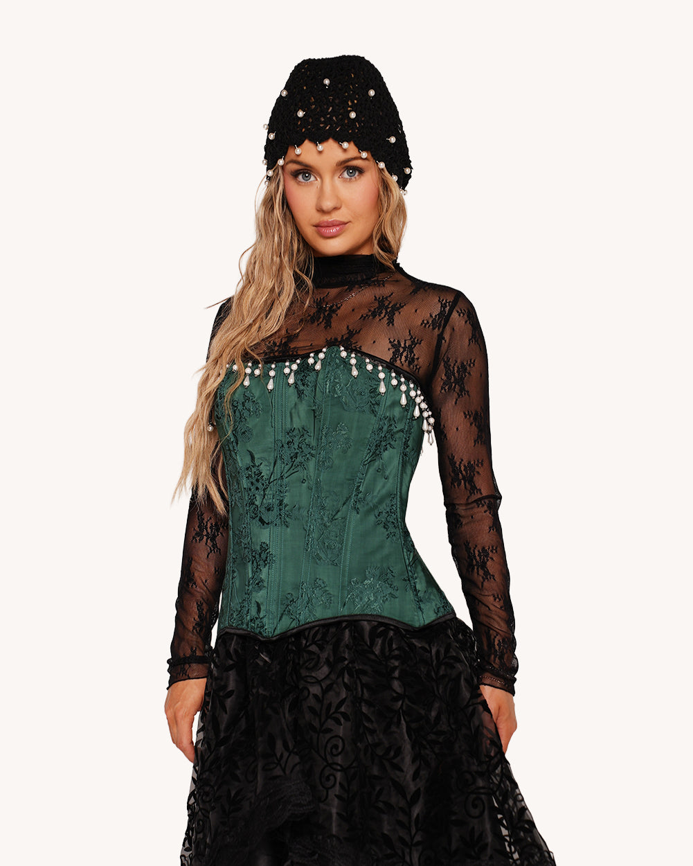 Raven Lace Top - Image 35992728010935
