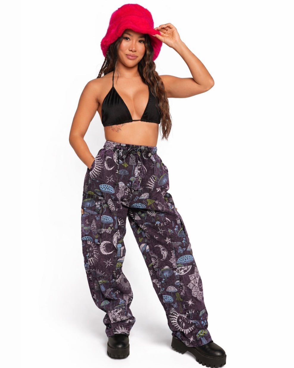 Lunar Garden Cargo Pants - Image 35205889851575