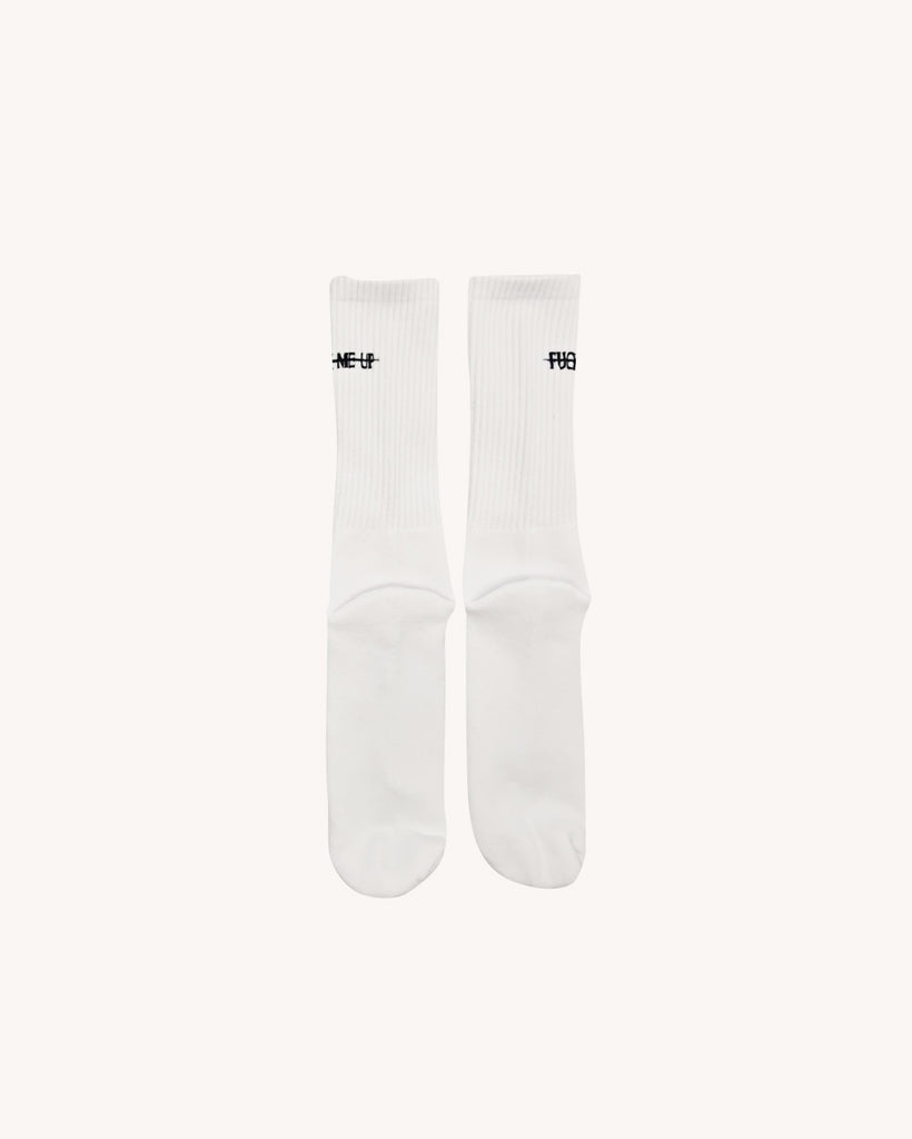 Alison Wonderland x iHR FMU 2-Pack Socks-Rainbow-Regular-White Front 3--Model---S