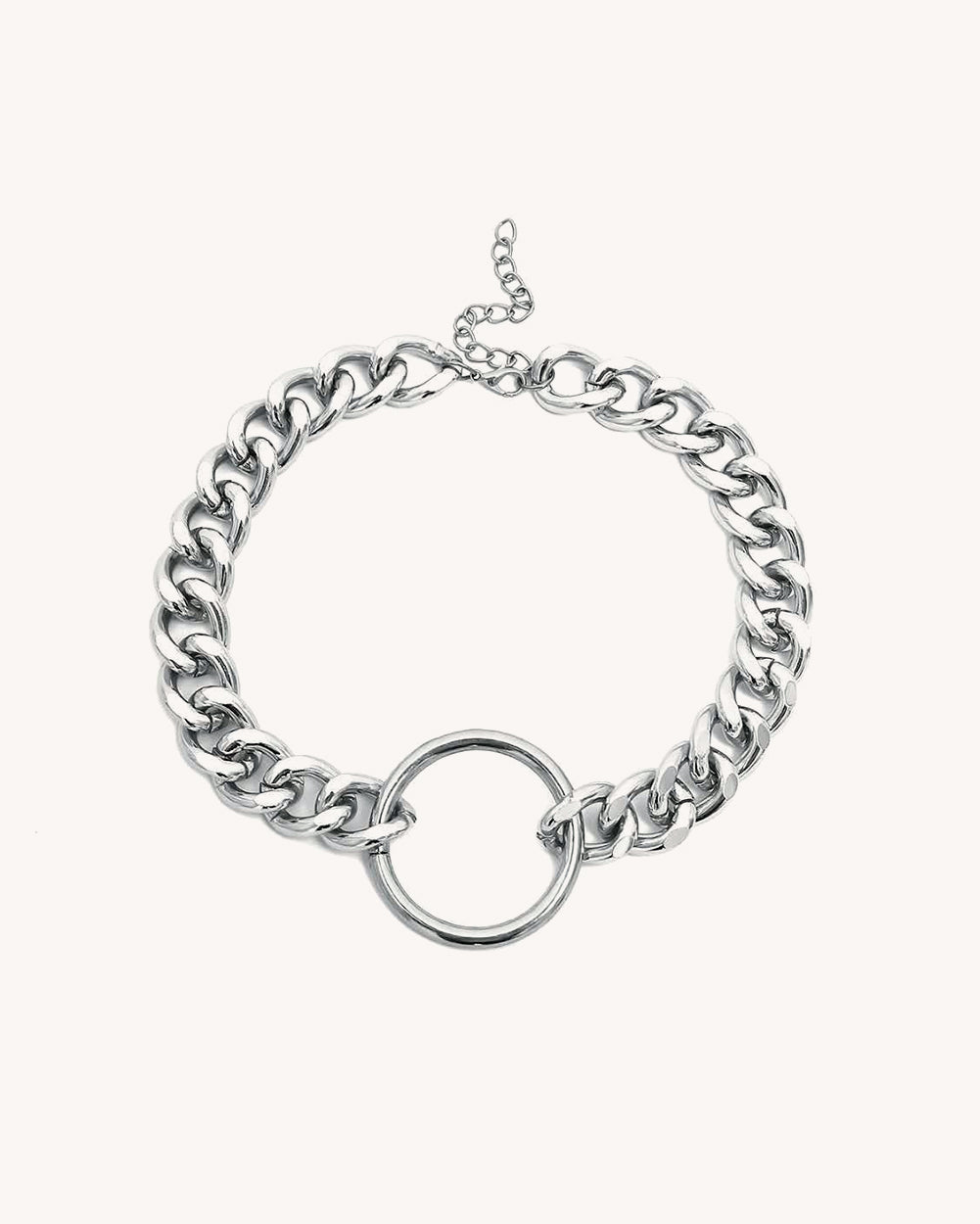 No Quitting Chain Choker Necklace - Image 3