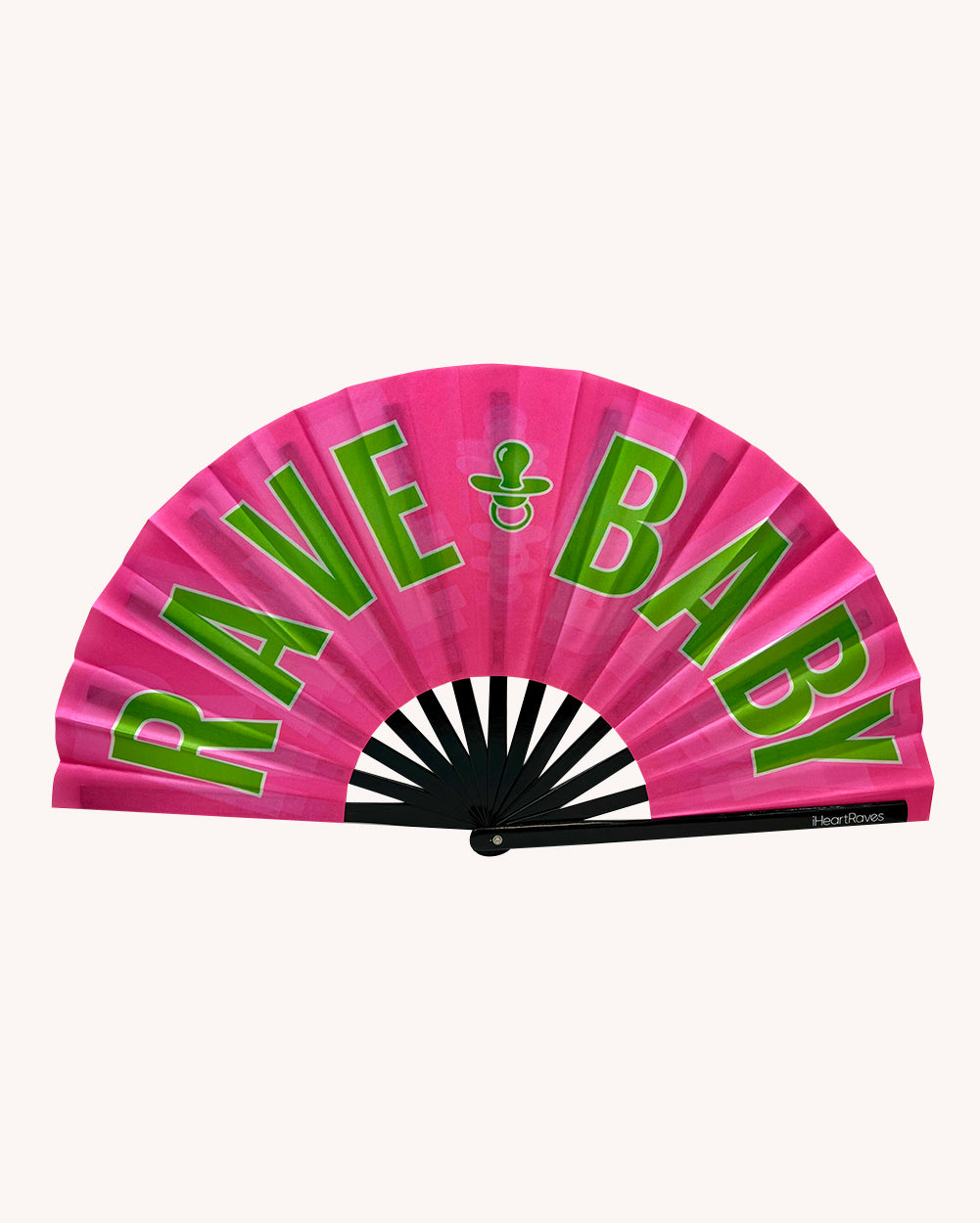 Rave Baby UV Reactive Hand Fan - Image 1