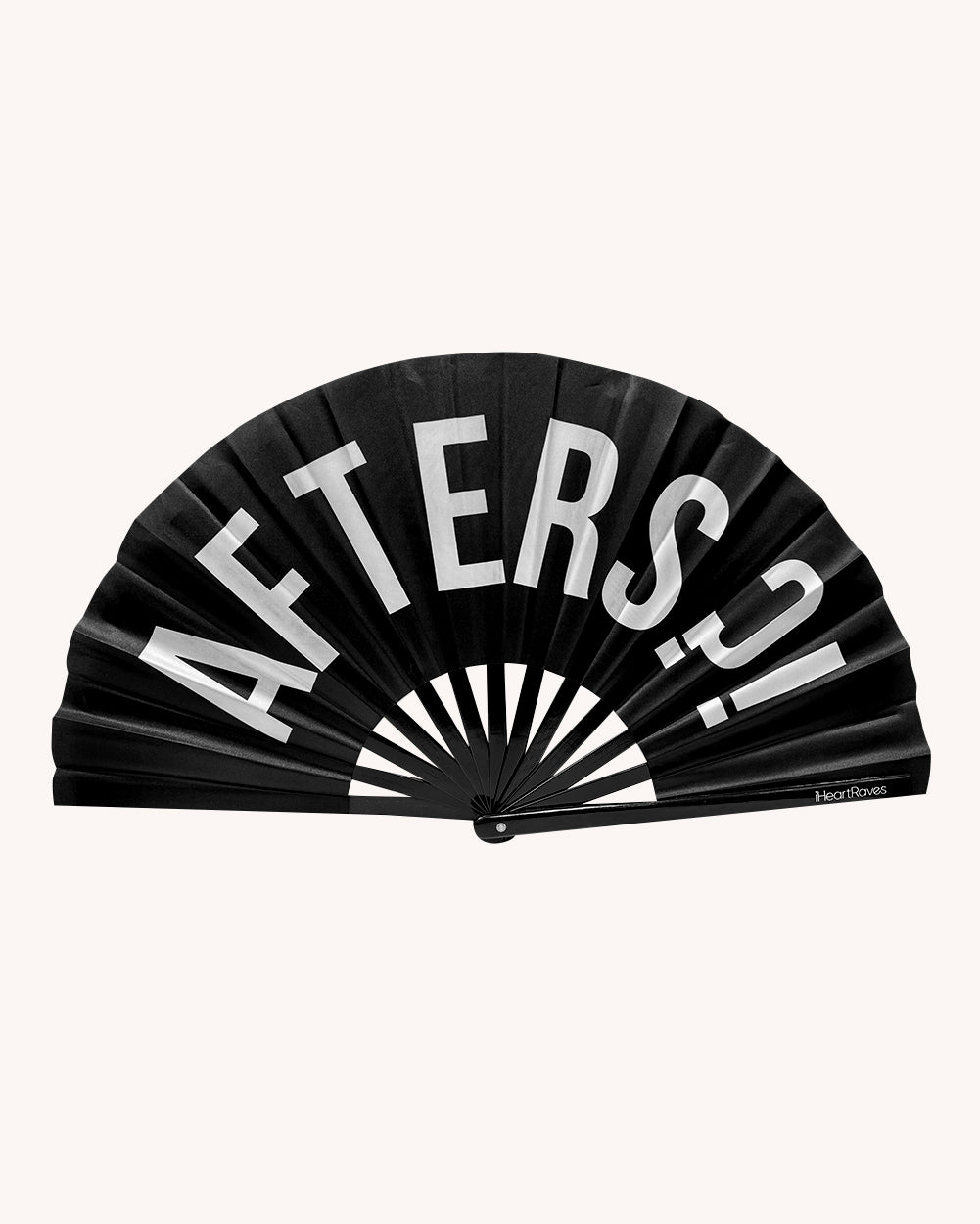 Afters?! UV Reactive Hand Fan - Image 31727149056183