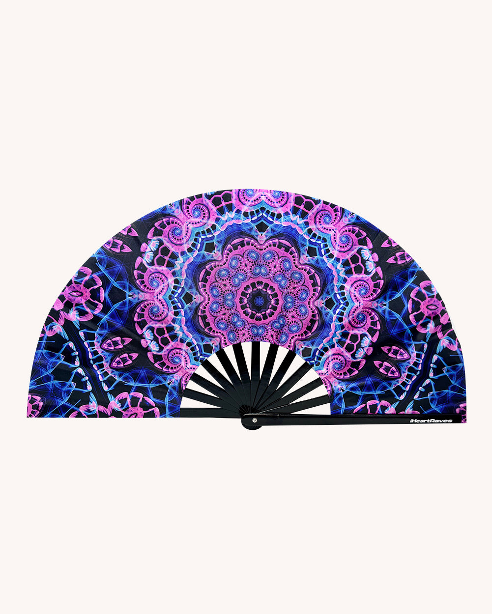 Dreamwave UV Reactive Hand Fan - Image 32185106268343