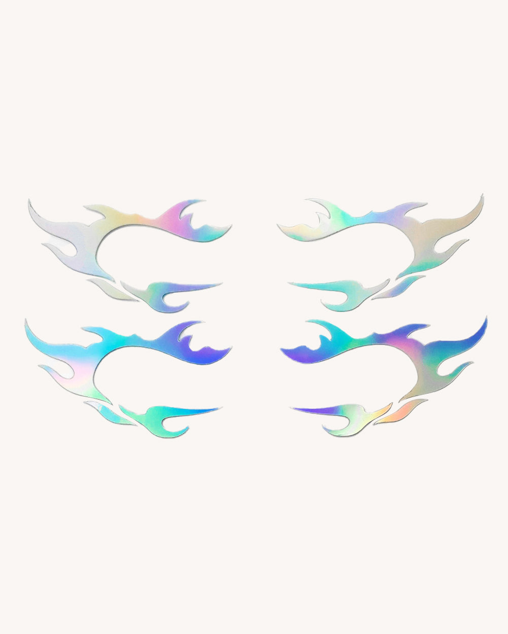 Firelight Holo Face Stickers - Image 32526116913335