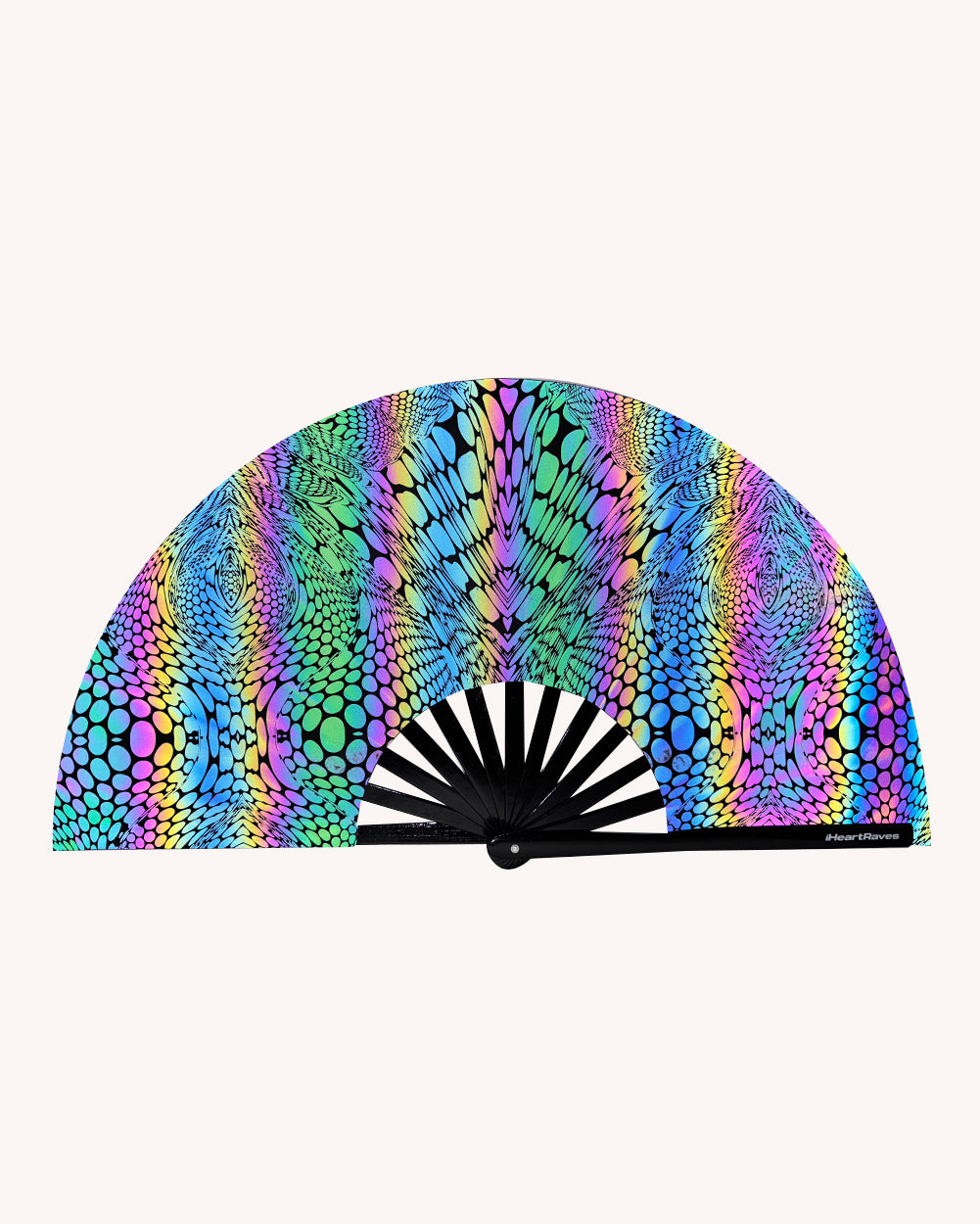 Viper Vision Rainbow Reflective Hand Fan - Image 32633882443959