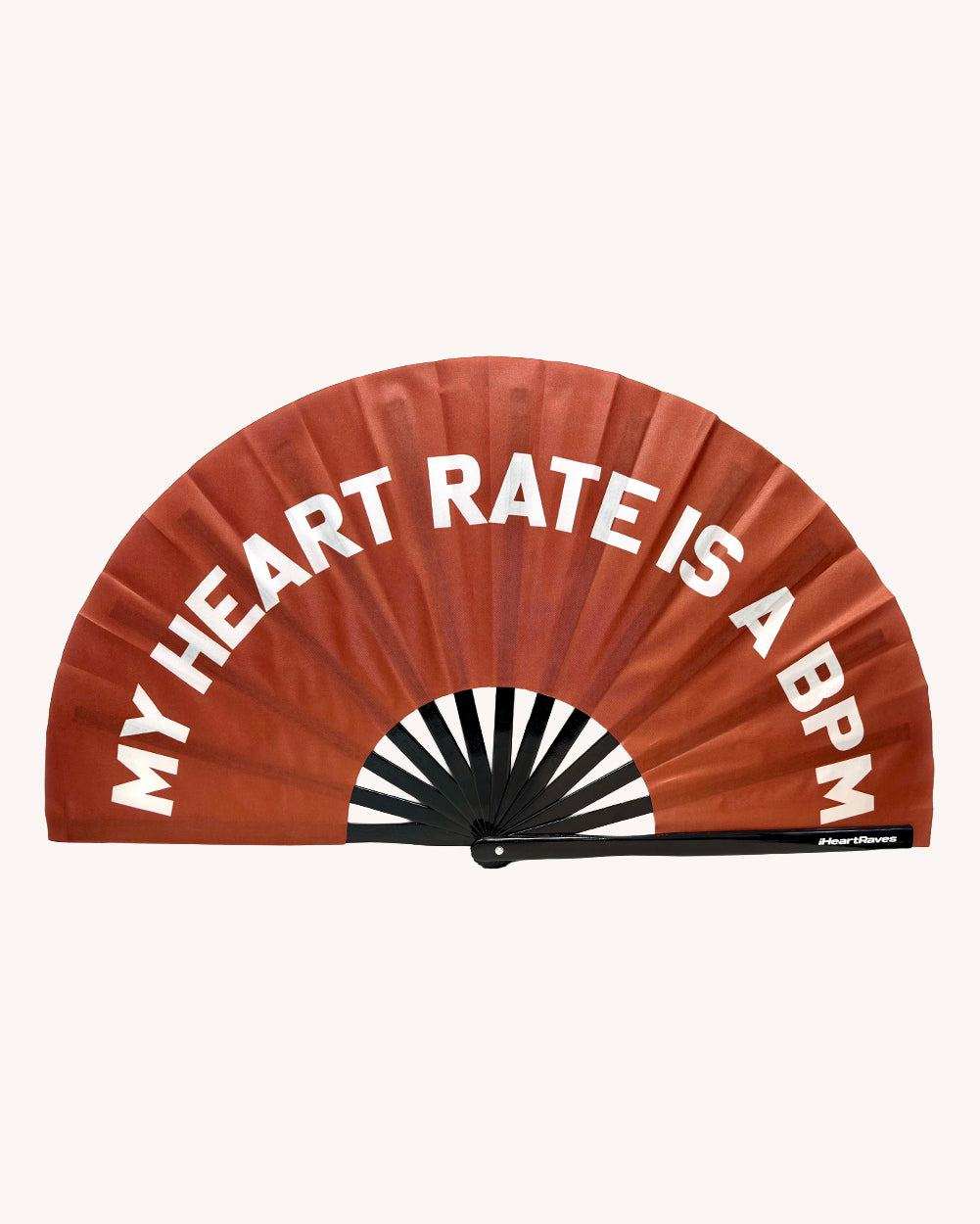 My Heart Rate is a BPM Hand Fan - Image 33392223879351