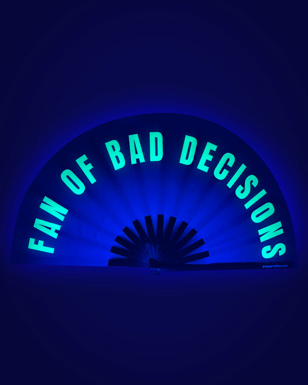 Fan of Bad Decisions Hand Fan - Image 1
