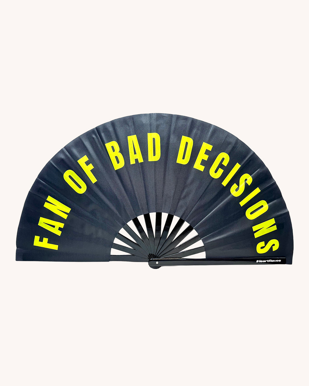 Fan of Bad Decisions Hand Fan - Image 33392260808887