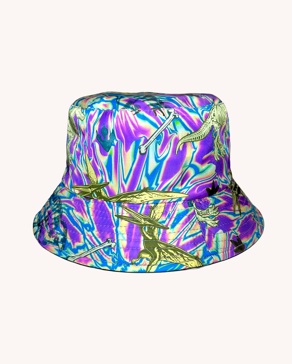 Dino Daze Bucket Hat with Stash Pocket - Image 1