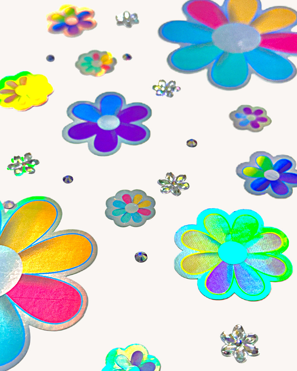 Lunautics x iHR Disco Daisy Body Sticker Mix Pack - Image 1