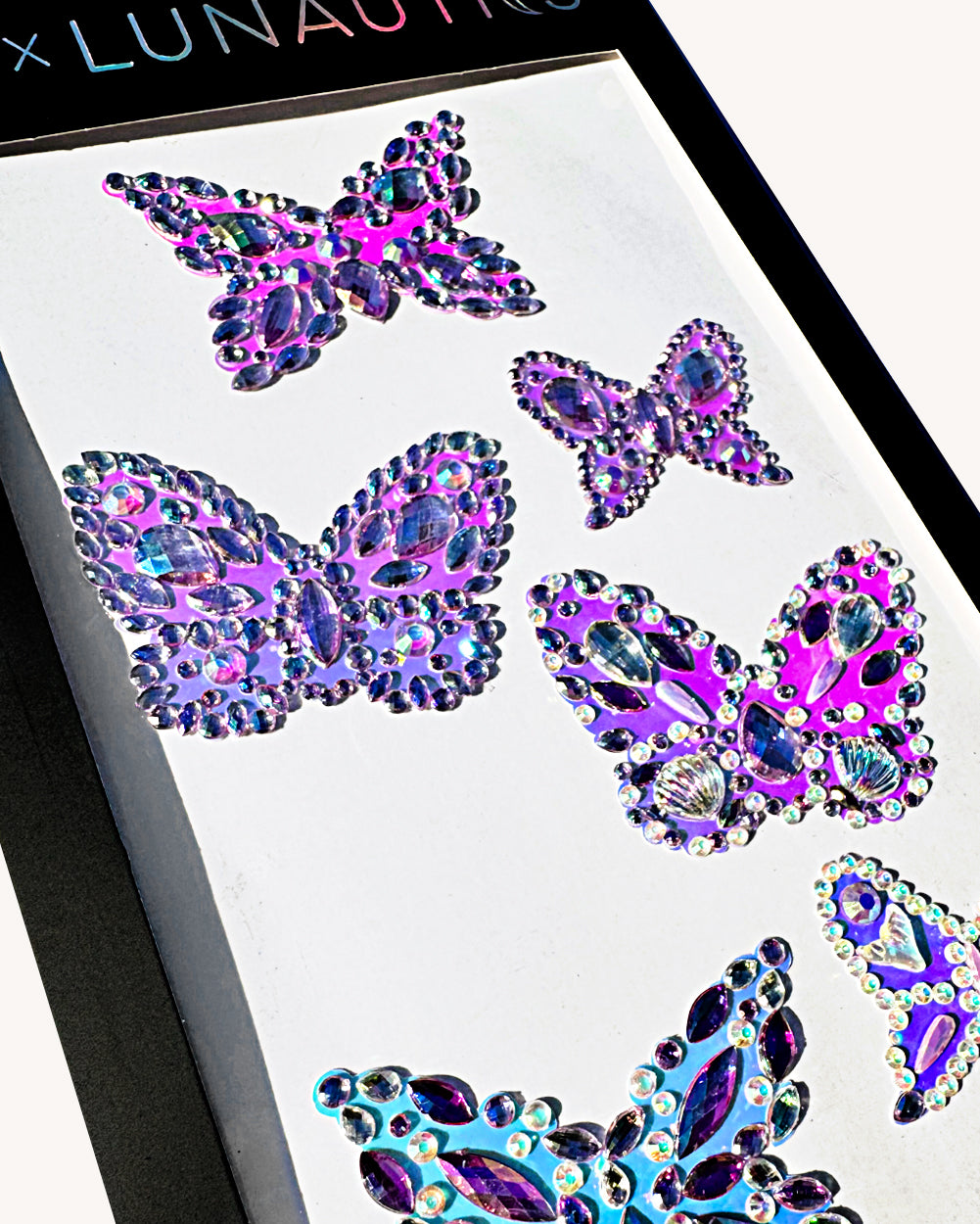 Lunautics x iHR Crystal Wings Body Jewels - Image 33720669208759