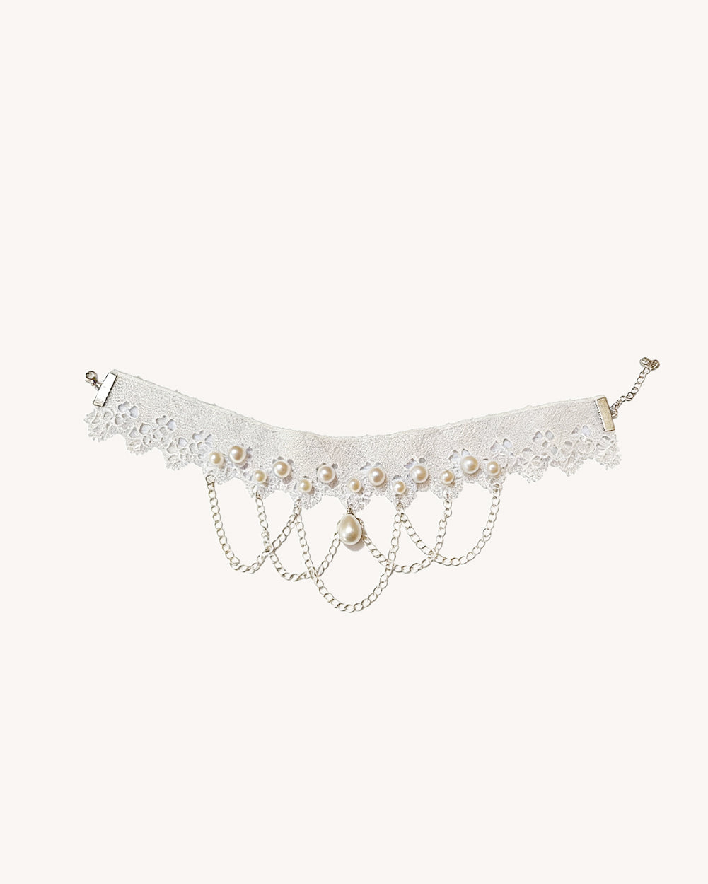 Lace Drop Enchantress Choker - Image 34562243952823