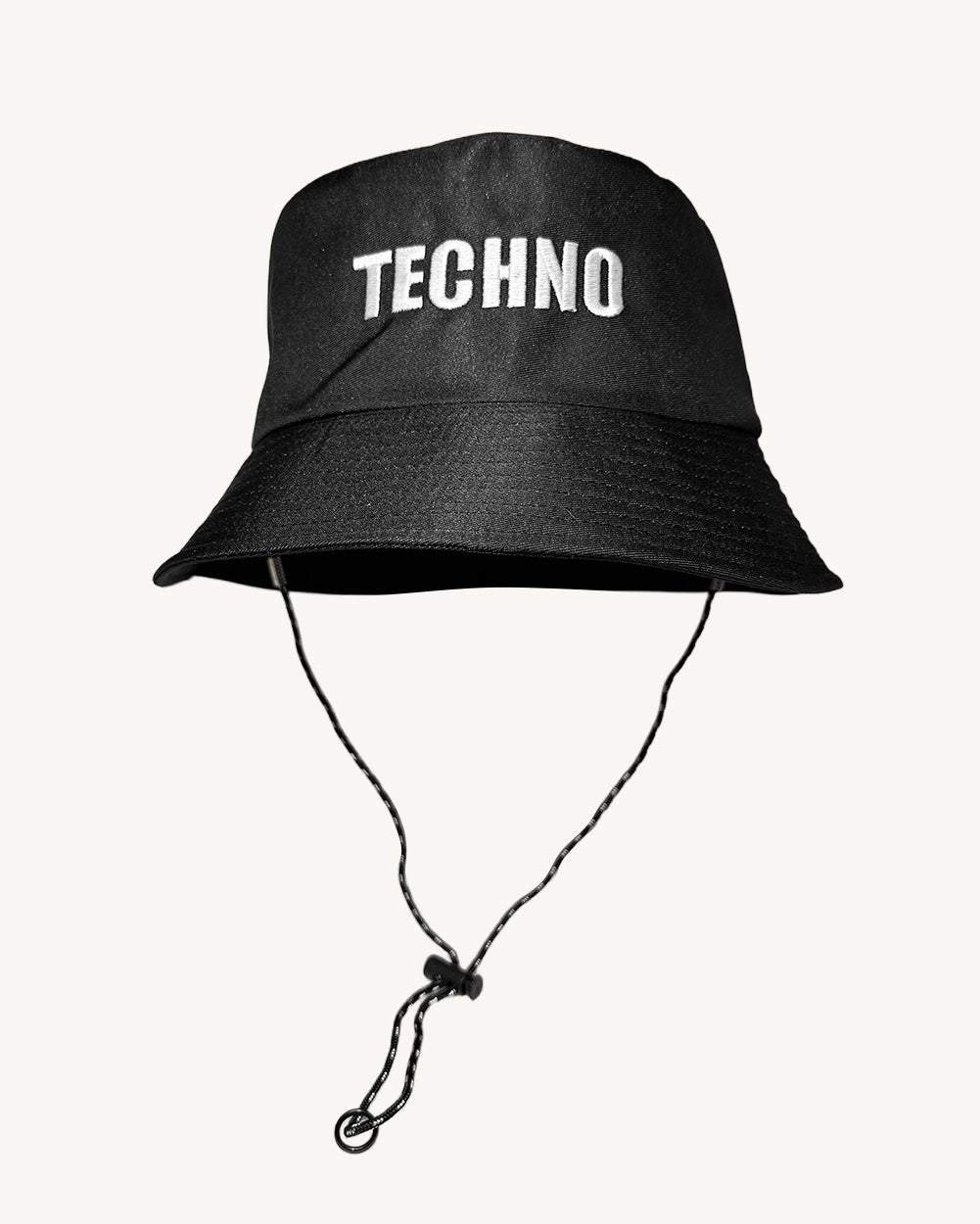 Techno Bucket Hat with Removable Wind Cord - Image 34646950969527