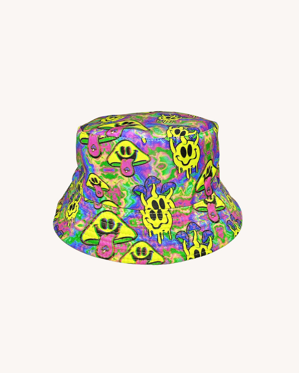 Welcome to Trippyland Reversible Bucket Hat - Image 34647319969975