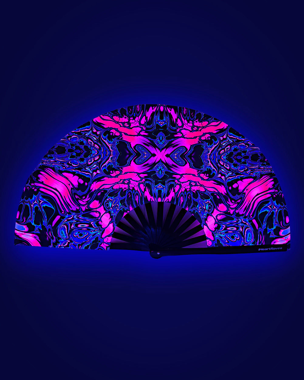 Lucid Lava UV Reactive Hand Fan - Image 1