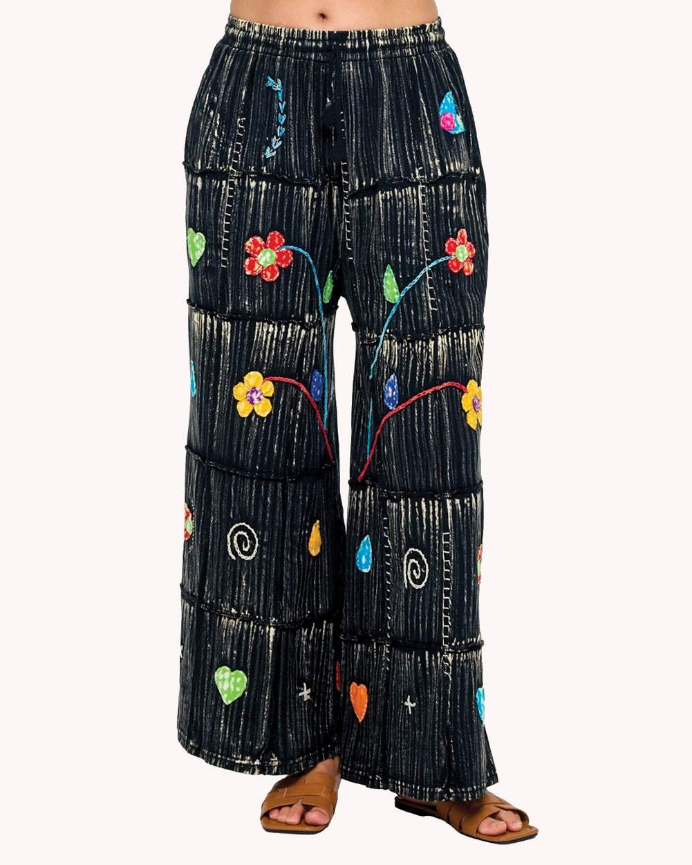 Botanical Garden Pants - Black - Image 35325255188663