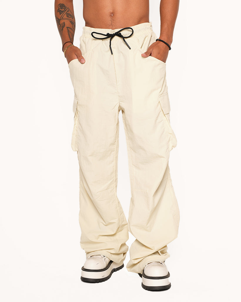 Adventurer Men's Cargo Pants-Cream-Regular-Front--Adrian---L