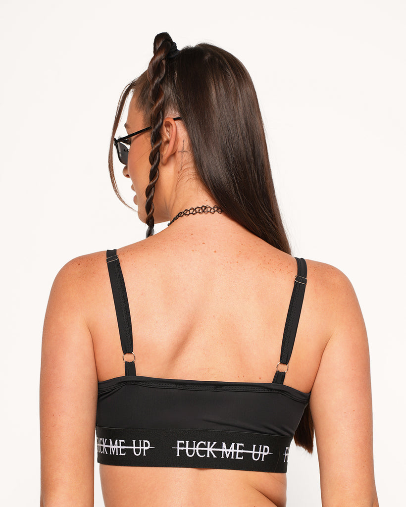 Alison Wonderland x iHR FMU Top-Black-Regular-Back--Valerie---S