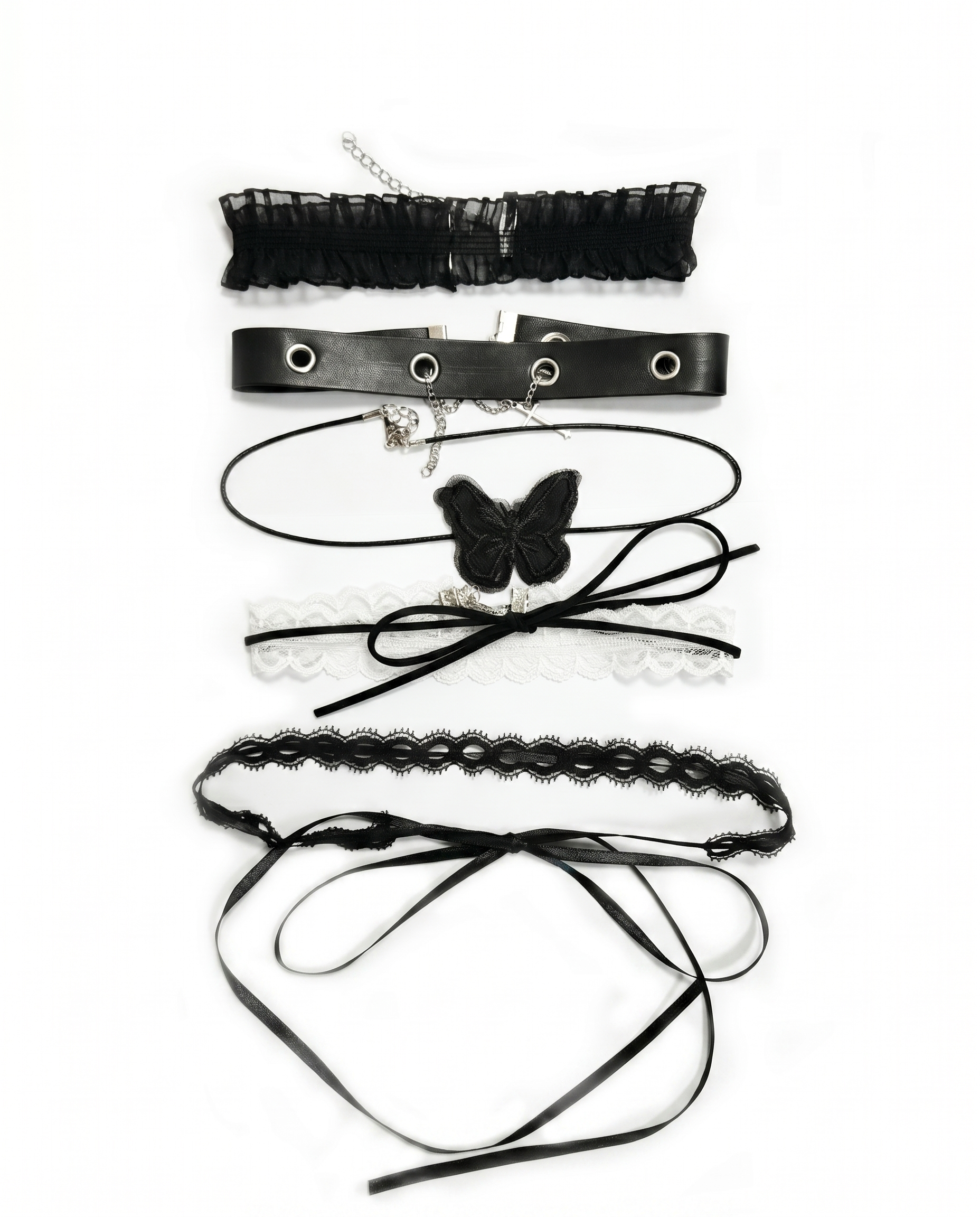 All Wrapped Up 5-pc Choker Set - Image 36211846512823
