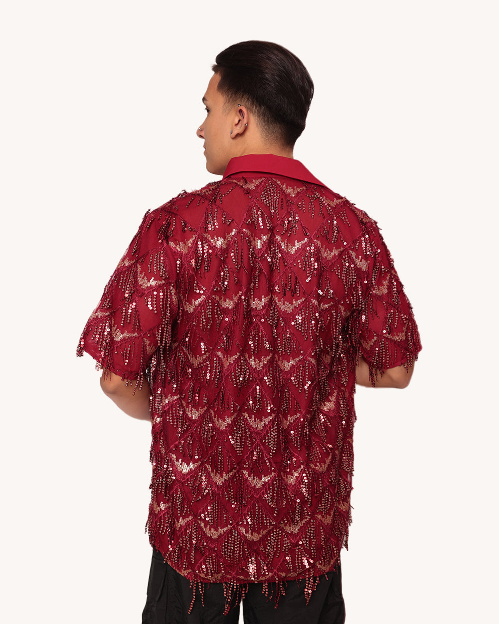 Dusk Till Dawn Sparkle Button Up-Men