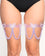 Angelic Presence Pair Butterfly Leg Garters