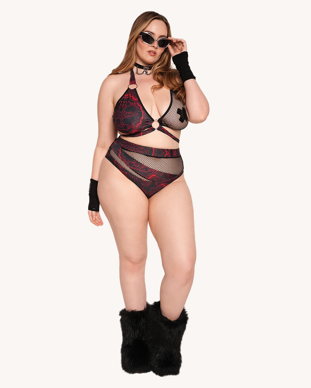 Infinite Matrix Fishnet Bottoms - Image 5